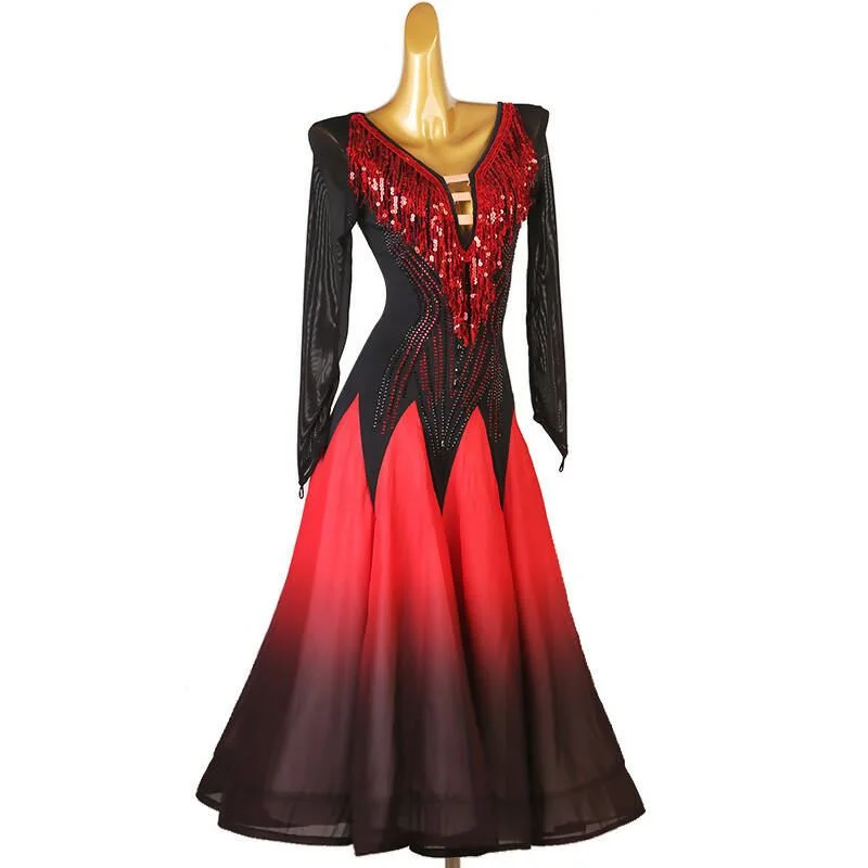 red black