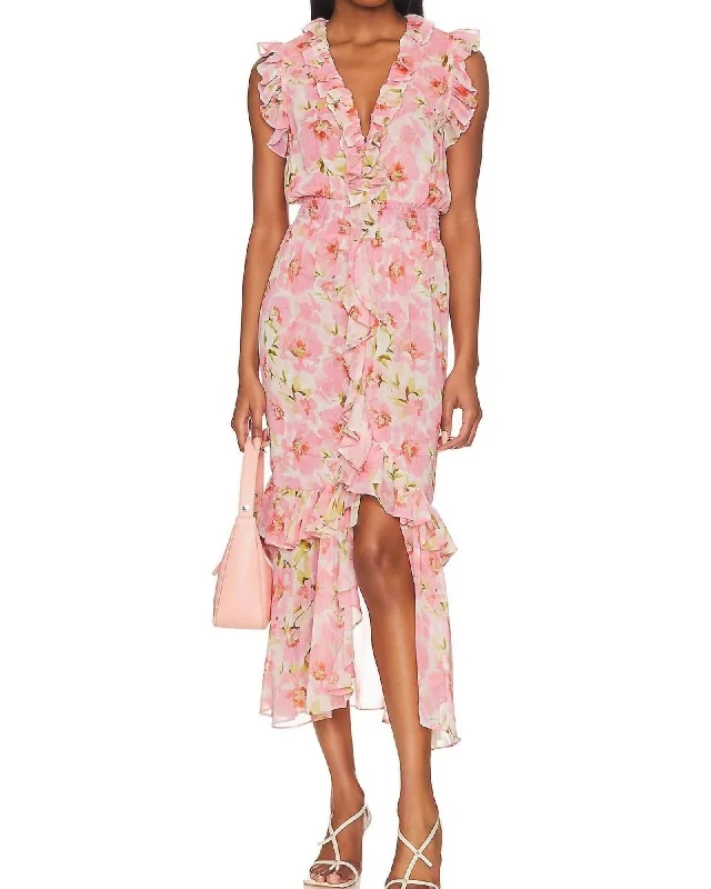Kidada Dress In Blushing Floral | Blushing Floral