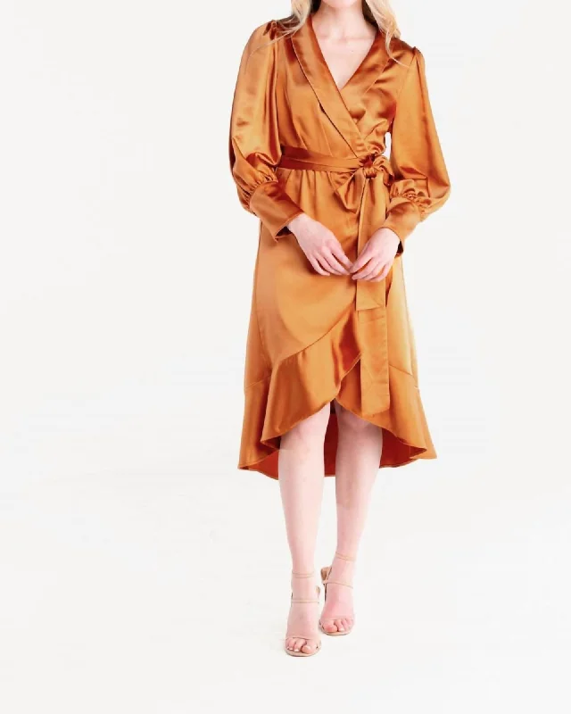 Eve Dress In Copper | Copper