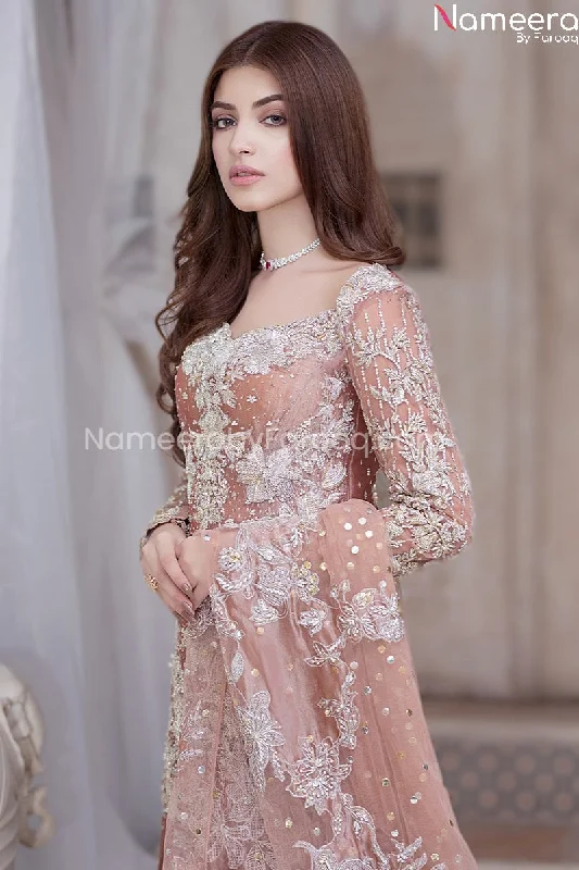 Latest Pakistani Sharara Dress for Girl 2021 #BR165