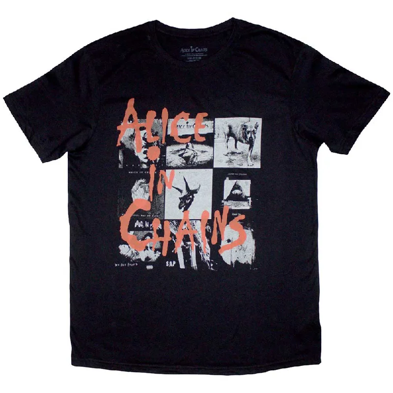 Alice In Chains | Official Band T-Shirt | Albums Montage Elasticated Padded Insulated Alice In Chains | Official Band T-Shirt | Albums Montage Elasticated Padded Insulated