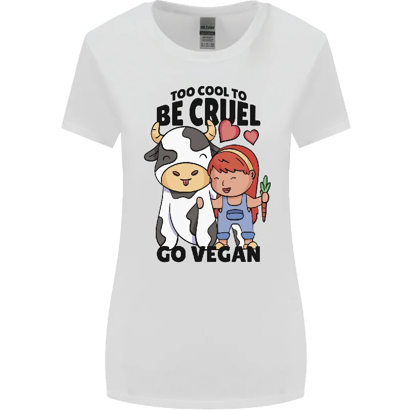 Anything That Farts Funny Vegan Vegetarian Womens Wider Cut T-Shirt Mesh Blend Leather Blend Suede Blend Anything That Farts Funny Vegan Vegetarian Womens Wider Cut T-Shirt Mesh Blend Leather Blend Suede Blend