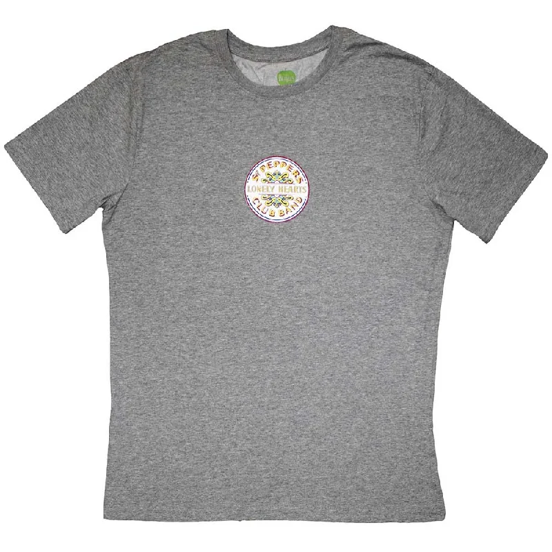 The Beatles | Official Band T-Shirt | Mini Sgt Pepper Drum Fleece Fabric Down Fabric Feather Fabric The Beatles | Official Band T-Shirt | Mini Sgt Pepper Drum Fleece Fabric Down Fabric Feather Fabric