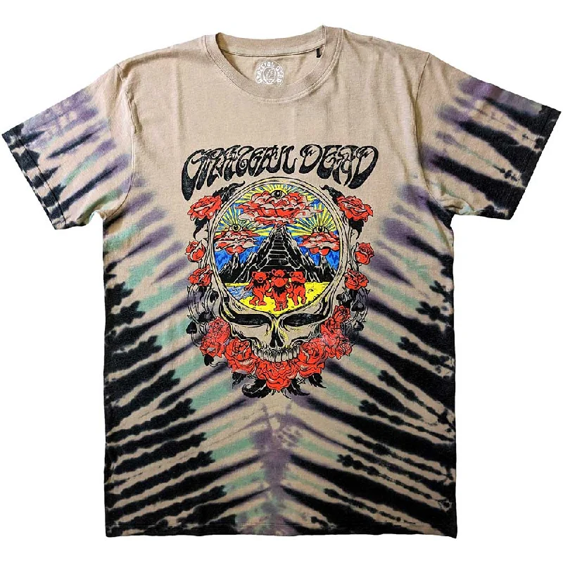 Grateful Dead | Official Band T-Shirt | Eye Clouds (Wash Collection) Boxy Fit Fitted Loose Grateful Dead | Official Band T-Shirt | Eye Clouds (Wash Collection) Boxy Fit Fitted Loose