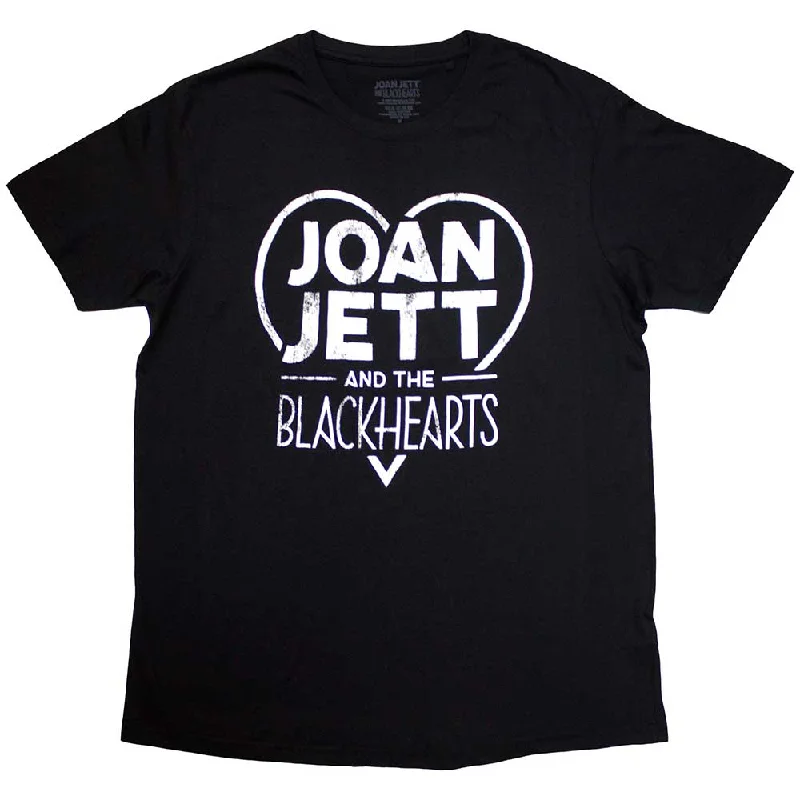 Joan Jett & The Blackhearts | Official Band T-Shirt | Band Logo Collared T-Shirt Boat Neck A-Line Joan Jett & The Blackhearts | Official Band T-Shirt | Band Logo Collared T-Shirt Boat Neck A-Line