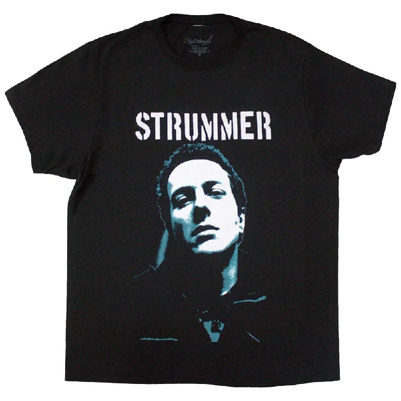 Joe Strummer | Official Band T-Shirt | Iconic Real Fur Shearling Chenille