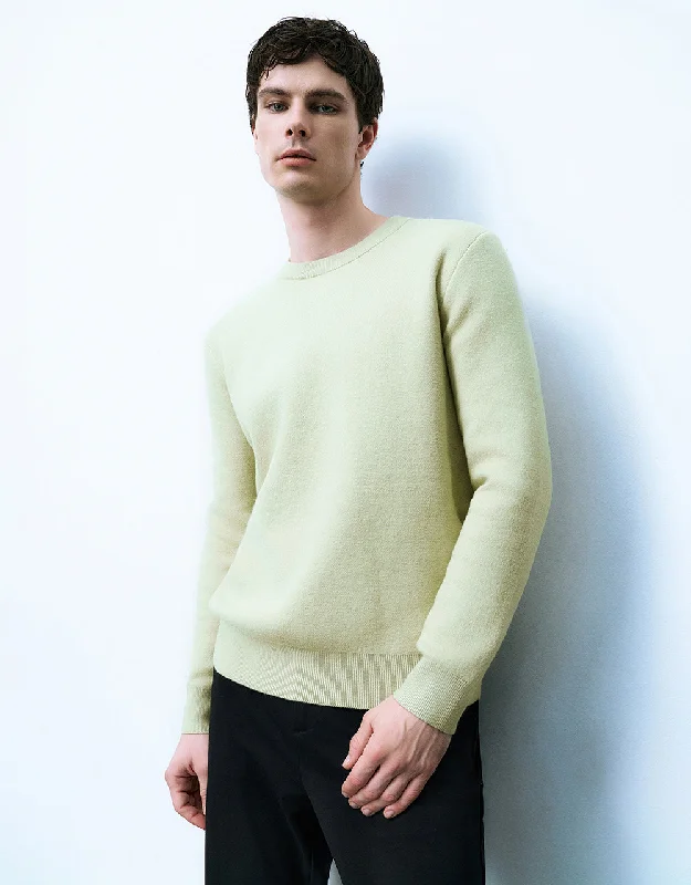 Crew Neck Knitted T-Shirt Zippered Front Buttoned Front Snap Front