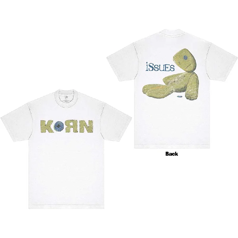 Korn | Official Band T-Shirt | Doll Issues (Back Print) Front Pockets Side Pockets Patch Pockets Korn | Official Band T-Shirt | Doll Issues (Back Print) Front Pockets Side Pockets Patch Pockets