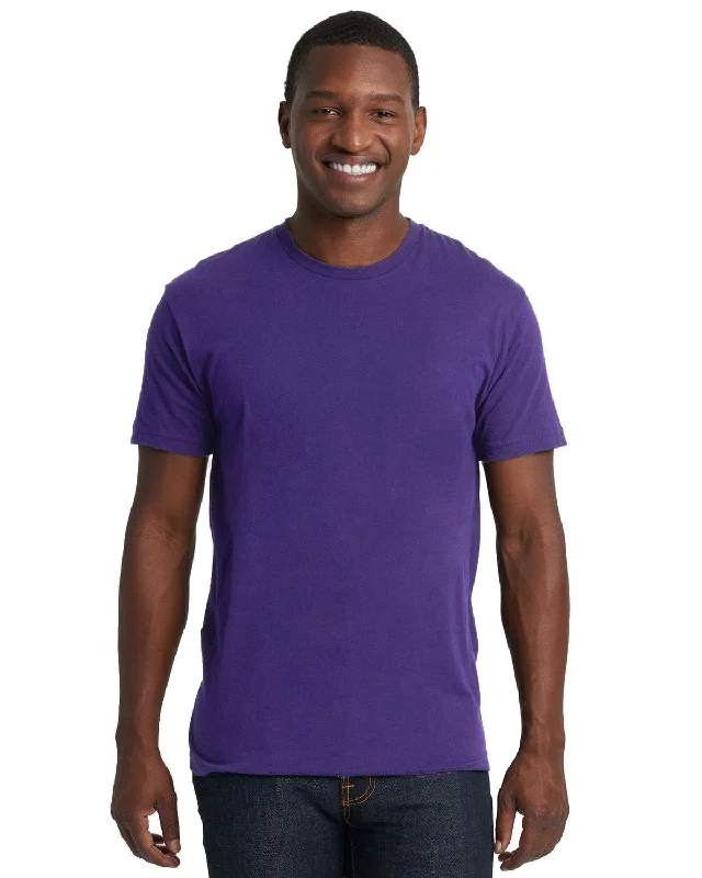 Next Level Unisex Short Sleeve T-Shirt | Purple Rush Notch Collar Peter Pan Collar Cowl Neck Next Level Unisex Short Sleeve T-Shirt | Purple Rush Notch Collar Peter Pan Collar Cowl Neck
