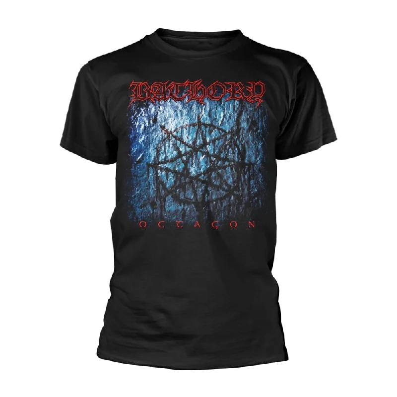 Bathory | Official Band T-shirt | Octagon (back print) Terry Blend Velvet Blend Canvas Blend Bathory | Official Band T-shirt | Octagon (back print) Terry Blend Velvet Blend Canvas Blend