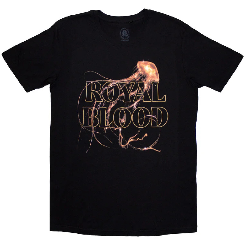 Royal Blood | Official Band T-Shirt | Entangled Logo Knit Fabric Woven Fabric Fleece Fabric Royal Blood | Official Band T-Shirt | Entangled Logo Knit Fabric Woven Fabric Fleece Fabric
