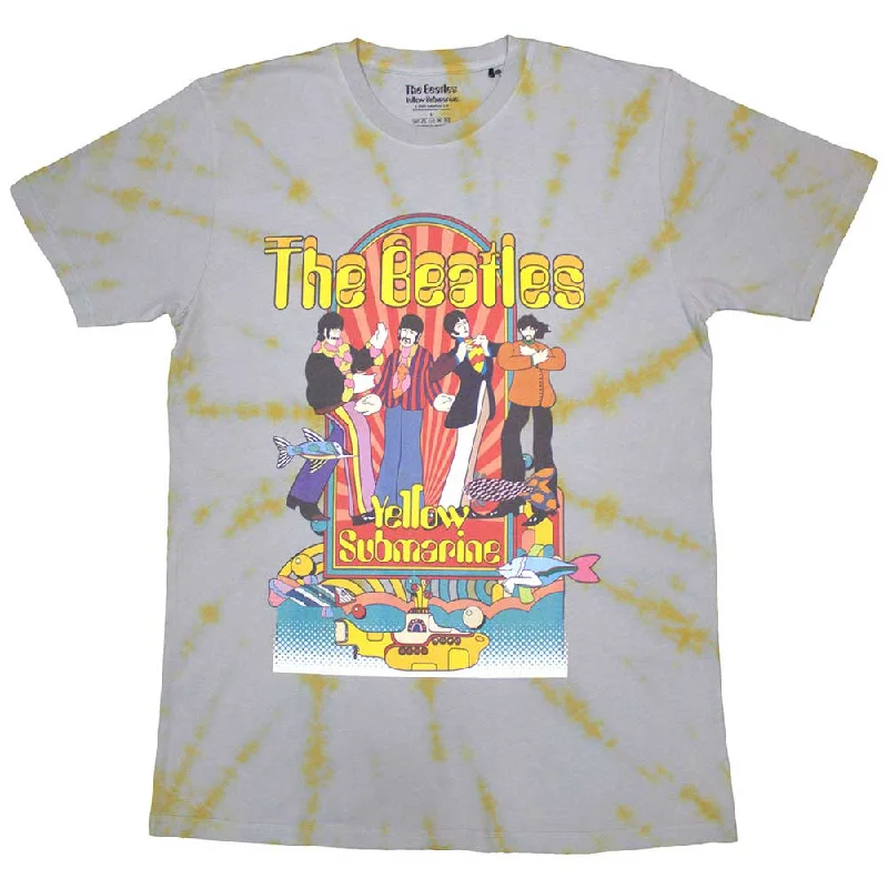 The Beatles | Official Band T-Shirt | Yellow Submarine Band & Fish (Wash Collection) Welt Pockets Slit Pockets Flap Pockets The Beatles | Official Band T-Shirt | Yellow Submarine Band & Fish (Wash Collection) Welt Pockets Slit Pockets Flap Pockets