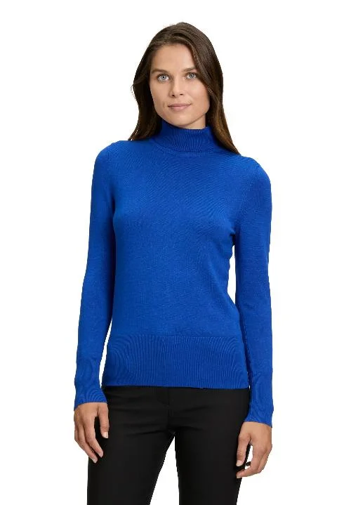 Polo Neck Jumper Casual Formal Business