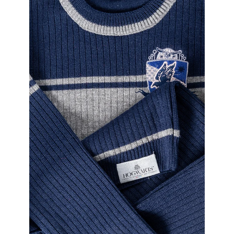 Harry Potter Ravenclaw Adult Varsity Jumper Cotton Fabric Linen Fabric Terry Fabric