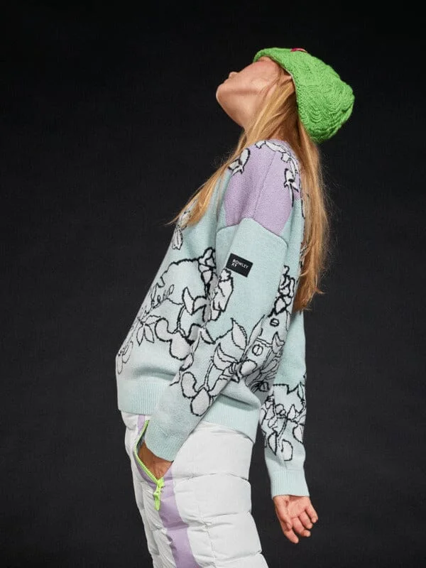 Roxy x Rowley Technical Jumper Terry Blend Velvet Blend Canvas Blend