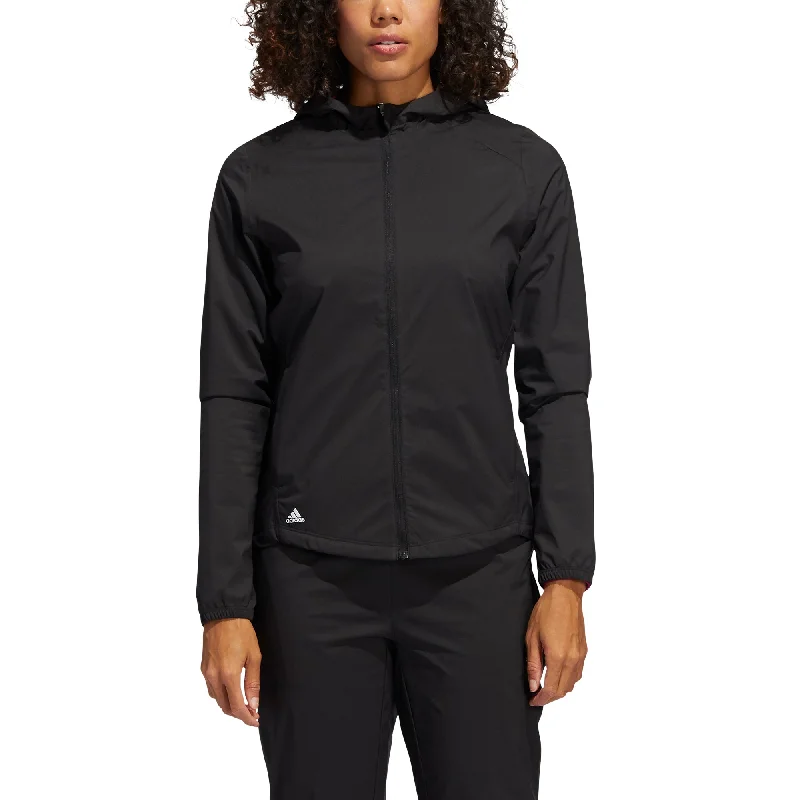 Adidas Provisional Womens Golf Jacket Hoodie Zip-Up Jacket Button-Up Jacket