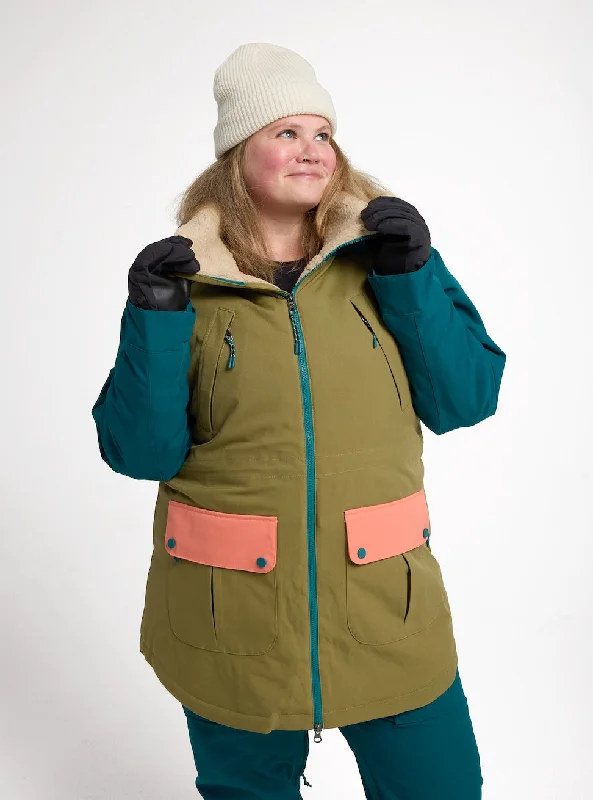 Burton Prowess Womens Jacket Shaded Spruce / Martini Olive / Persimmon Cotton Jacket Linen Jacket Terry Jacket Burton Prowess Womens Jacket Shaded Spruce / Martini Olive / Persimmon Cotton Jacket Linen Jacket Terry Jacket