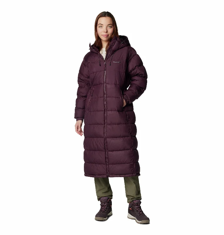 Columbia Ladies Pike Lake II Long relaxed Fit Insulated Hooded Jacket-MOONBEAM Insulated Jacket Fitted Jacket Loose Jacket Columbia Ladies Pike Lake II Long relaxed Fit Insulated Hooded Jacket-MOONBEAM Insulated Jacket Fitted Jacket Loose Jacket
