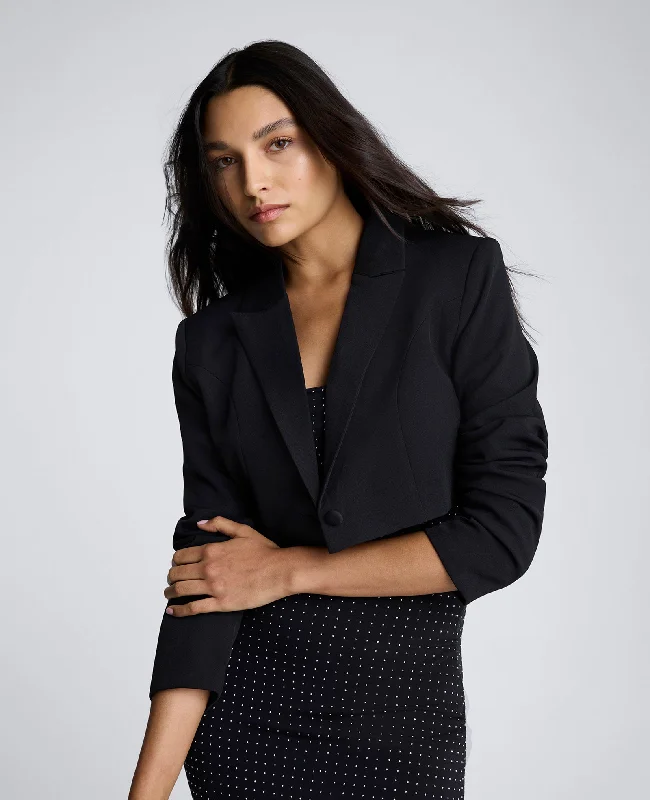 Cropped One Button Jacket Notch Collar Jacket Peter Pan Collar Jacket Cowl Neck Jacket Cropped One Button Jacket Notch Collar Jacket Peter Pan Collar Jacket Cowl Neck Jacket