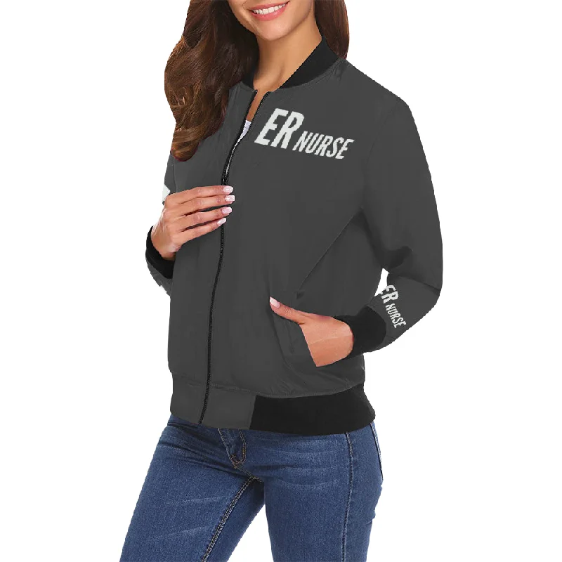 Space Grey ER Nurse Jacket Mesh Jacket Canvas Jacket Denim Jacket