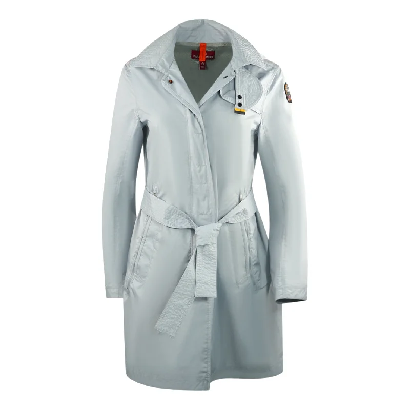 Parajumpers Avery Vapur Blue Hooded Trench Jacket Lace Jacket Ribbed Jacket Sequined Jacket Parajumpers Avery Vapur Blue Hooded Trench Jacket Lace Jacket Ribbed Jacket Sequined Jacket