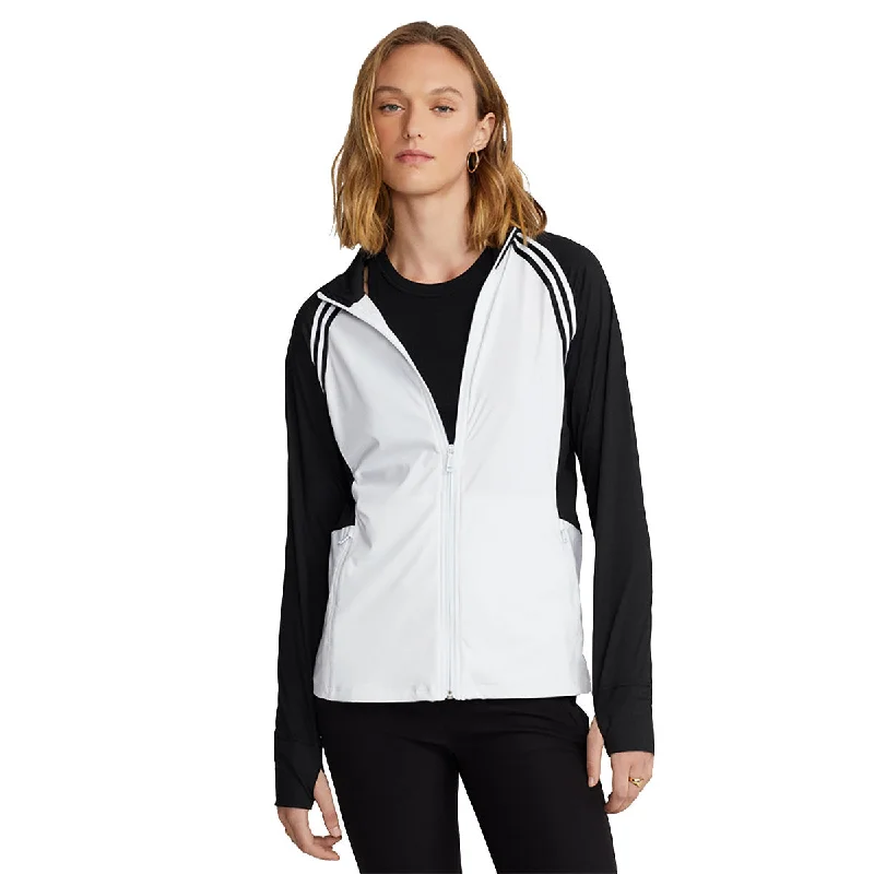 RLX Ralph Lauren Carbon Polo Black Womens Full Zip Golf Jacket Oversized Jacket Tailored Jacket Straight Jacket RLX Ralph Lauren Carbon Polo Black Womens Full Zip Golf Jacket Oversized Jacket Tailored Jacket Straight Jacket