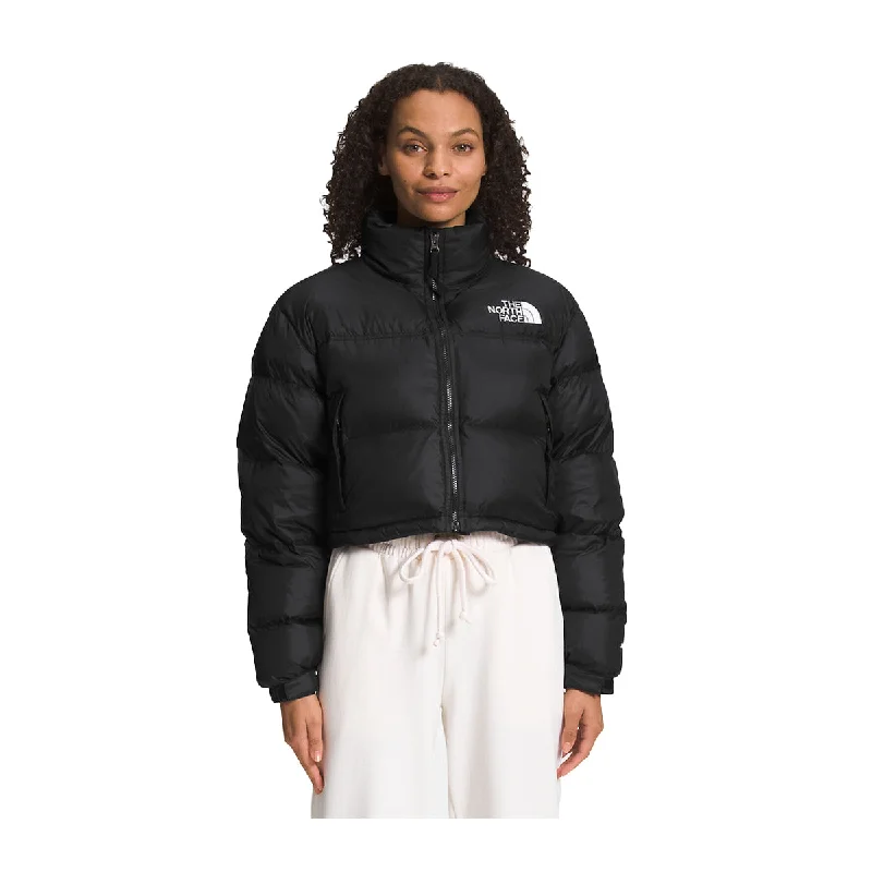 The North Face Womens Nuptse Short Jacket NF0A5GGE-KX7 Black/Black Anorak Shell Jacket Lightweight Jacket The North Face Womens Nuptse Short Jacket NF0A5GGE-KX7 Black/Black Anorak Shell Jacket Lightweight Jacket