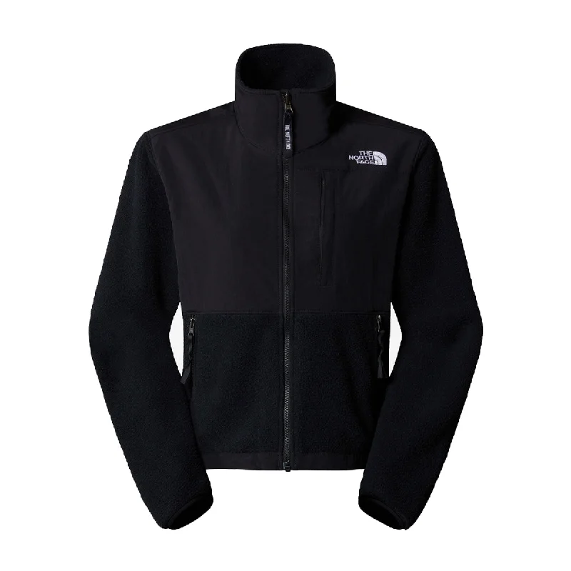The North Face Womens Retro Denali Jacket NF0A88YR-JK3 Black Hoodie Zip-Up Jacket Button-Up Jacket The North Face Womens Retro Denali Jacket NF0A88YR-JK3 Black Hoodie Zip-Up Jacket Button-Up Jacket