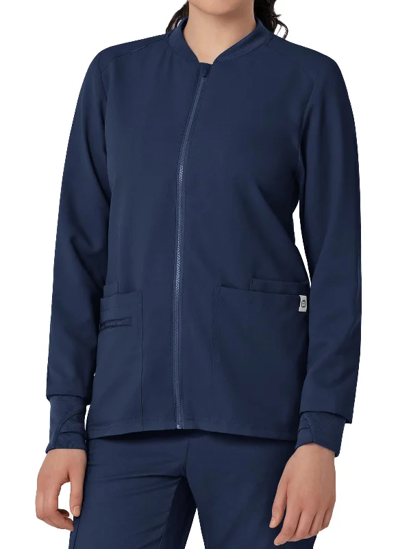 Thrive - Women's Flex-n-Reach Zip-Front Jacket Chenille Fabric Brocade Fabric Lace Fabric Thrive - Women's Flex-n-Reach Zip-Front Jacket Chenille Fabric Brocade Fabric Lace Fabric