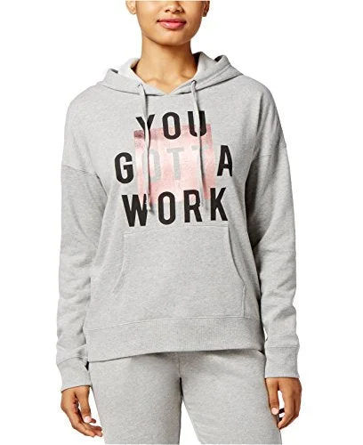 Active Juniors' You Gotta Work Graphic Hoodie Hoodie with Rhinestones Sparkly Elegant Active Juniors' You Gotta Work Graphic Hoodie Hoodie with Rhinestones Sparkly Elegant