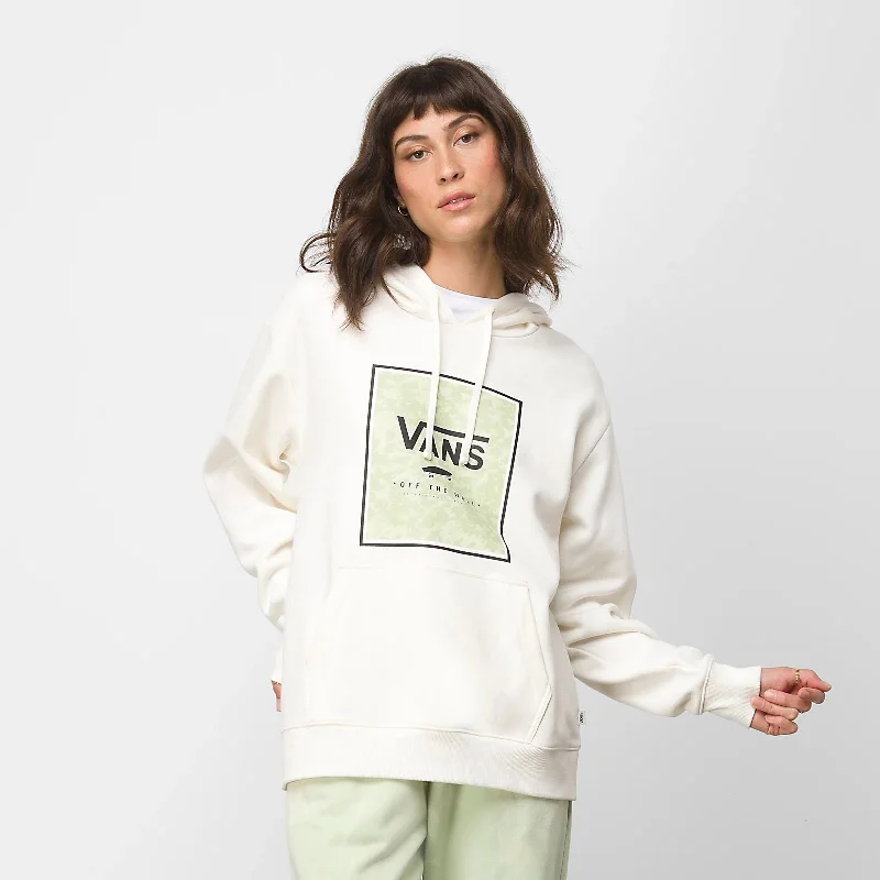 Boxed In Water Wash Hoodie Hoodie with Puffed Sleeves Voluminous Trendy