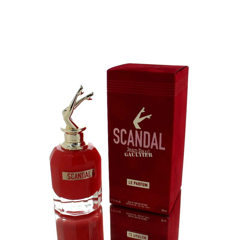 Jean Paul Gaultier Scandal Le Parfum Intense Edition Fashionable White Denim Jeans