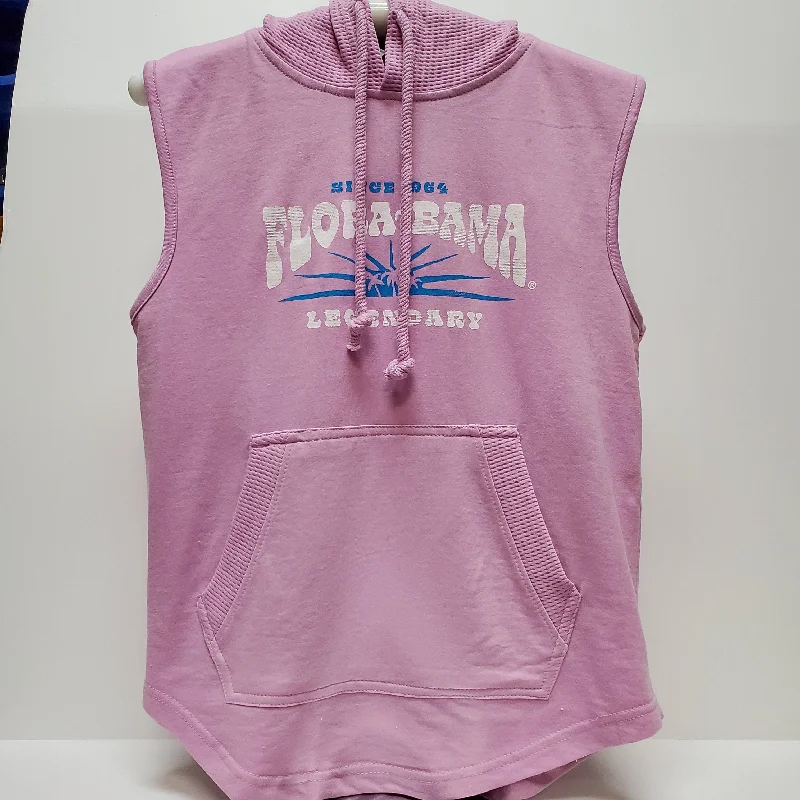 Flora-Bama Kinsley Sleeveless Hoodie Hoodie with Slim Fit Tailored Modern