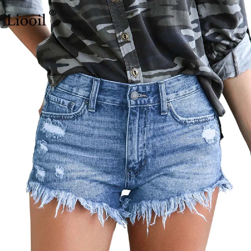 Liooil Black Plus Size Shorts Women Casual 2019 Mid Waist Cotton Sexy Rave Jean Short Fashion Button Pockets Tassel Denim Shorts Comfortable Dark Wash Jeans Liooil Black Plus Size Shorts Women Casual 2019 Mid Waist Cotton Sexy Rave Jean Short Fashion Button Pockets Tassel Denim Shorts Comfortable Dark Wash Jeans