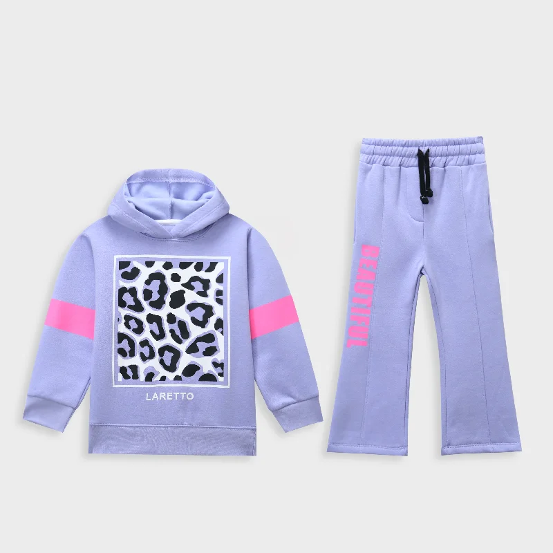 Girls Premium Quality Graphic Fleece Hoodie Suit With Flaper Trouser Hoodie with Hem Fringe Bohemian Relaxed Girls Premium Quality Graphic Fleece Hoodie Suit With Flaper Trouser Hoodie with Hem Fringe Bohemian Relaxed
