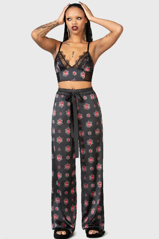 Arrow Of Fate Lounge Pant Soft Wool Pants