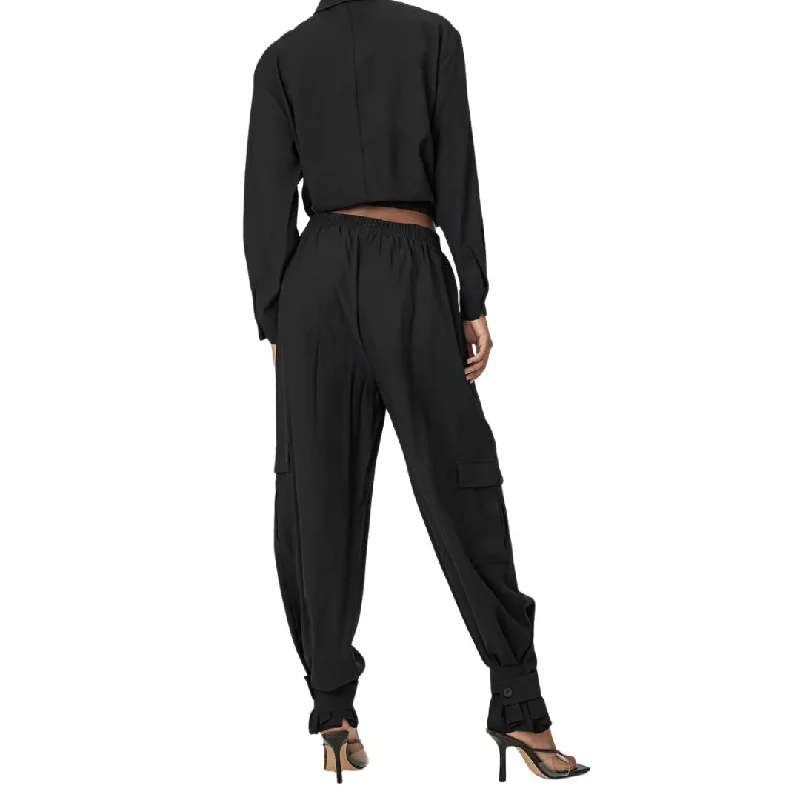 Baja Pants (Black) Comfortable Wide-Leg Pants