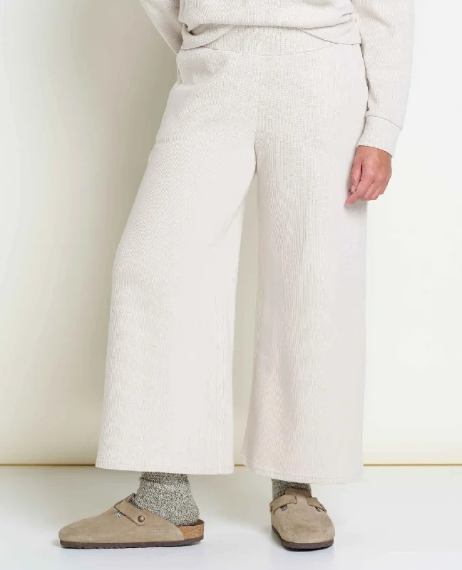 Byrne Wide Leg Pant Chic Slim Fit Pants