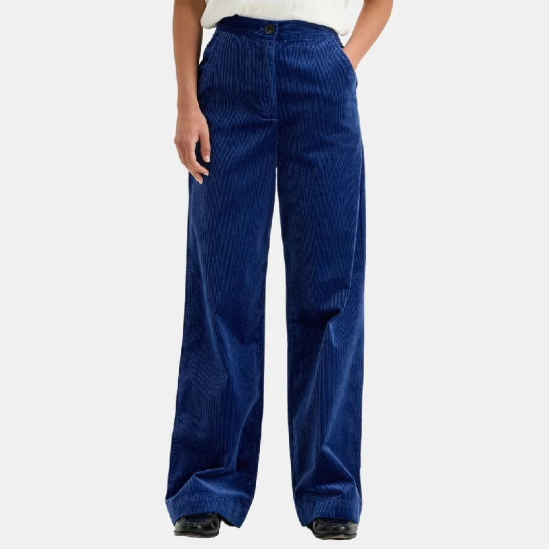 Gabor Pants (Blue) Slim-Fit Leggings