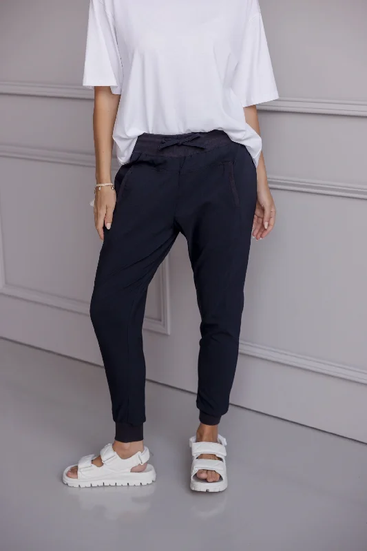 JOEY Pants Navy Modern Bootcut Pants