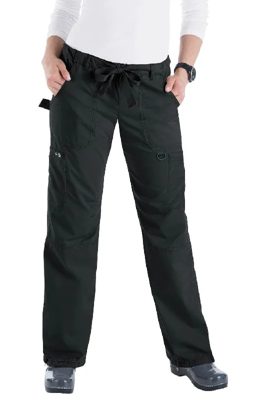 koi Classics Lindsey Women's 7-Pocket Cargo Scrub Pants Trendy Printed Pants