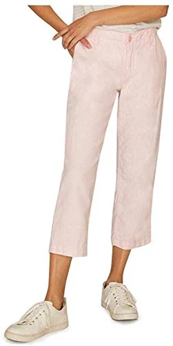 Peace Chino Capri Pants Comfortable Denim Pants