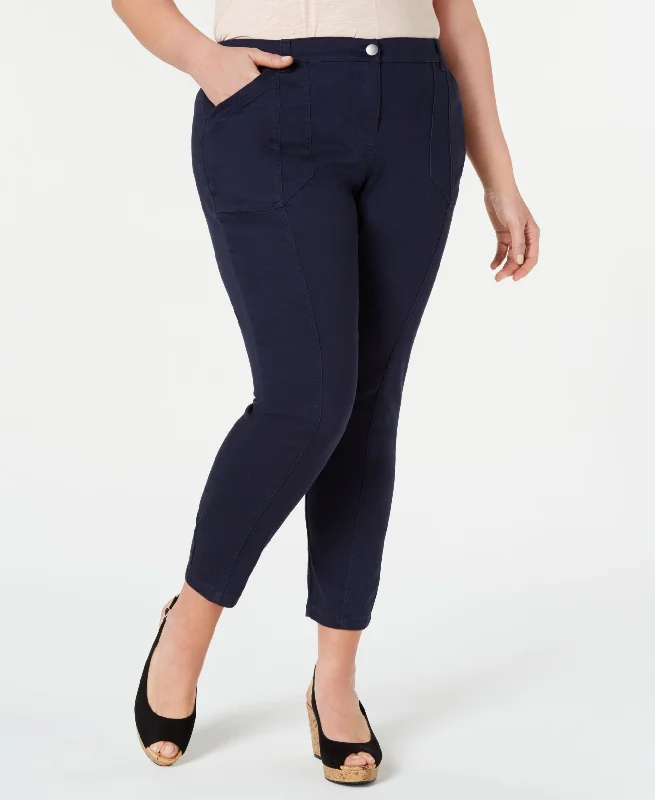 Plus Size Bandit Skinny Pants Relaxed Fit Trousers