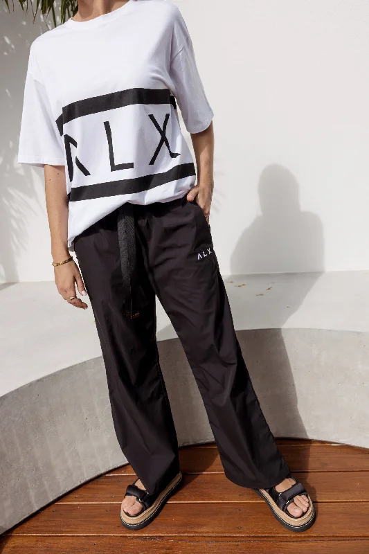 RIVERSTON Pants Black Relaxed Casual Leggings