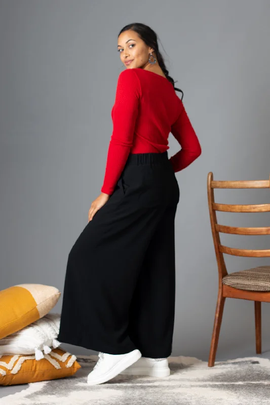 Riviera Pant Relaxed High-Waist Trousers