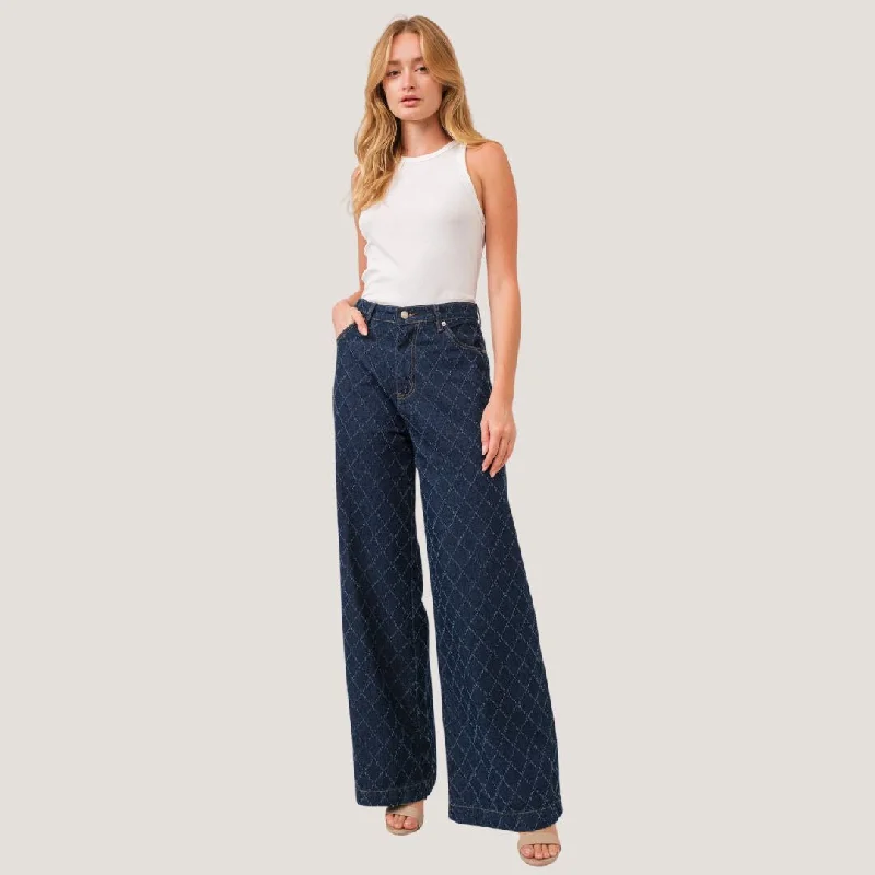 Sabrina Pants (Dk Denim) Formal Dress Pants