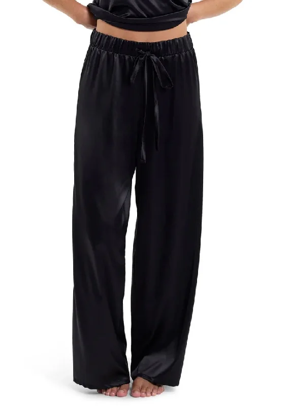 Satin Sleep Pant Cozy Full-Length Pants