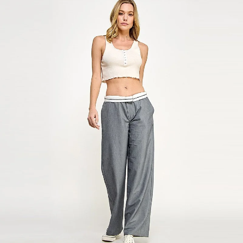 Soft Chino Pants (Heather Grey) Slim-Fit Khaki Pants
