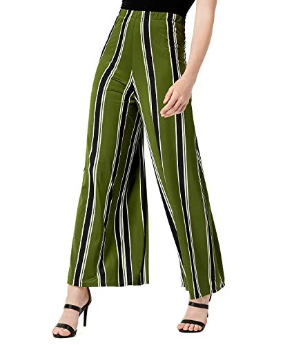 Striped Wide-Leg Pants Casual Track Pants
