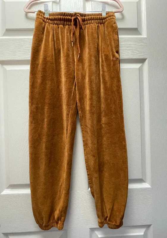 TNA Velour Track Pants Sz Small Warm Wool Trousers